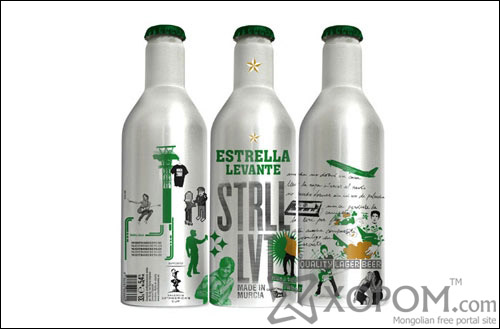 Estrella Levante Aluminum Based Package Design